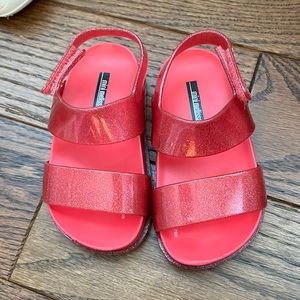 Mini Melissa Jelly Sandals toddler size 7 (fits like size 6 IMO)